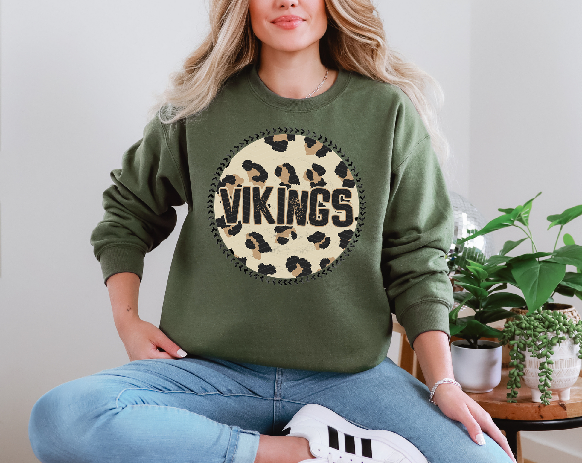 Leopard-Vikings DTF TRANSFER