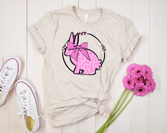 Leopard Bunny Pink