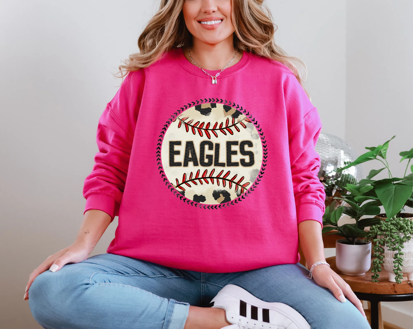 Leopard Baseball-Eagles DTF TRANSFER