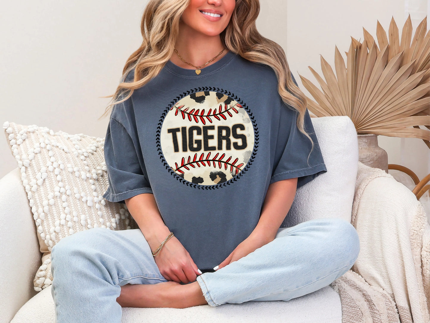 Leopard Baseball-Tigers DTF TRANSFER