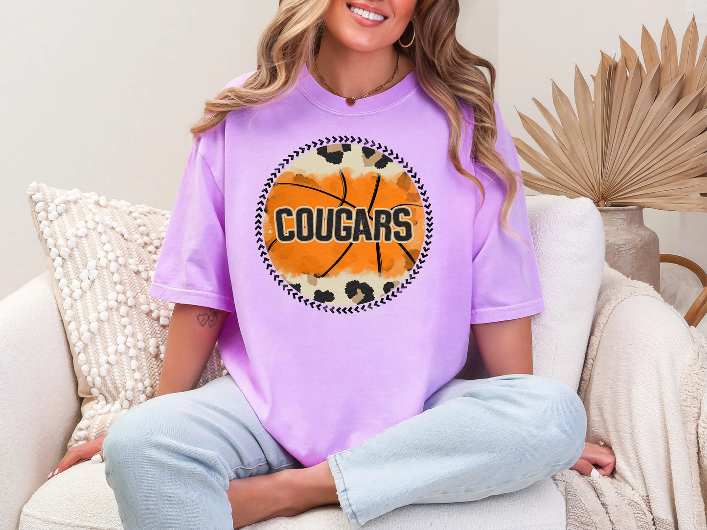 Leopard Basketball-Cougars DTF TRANSFER