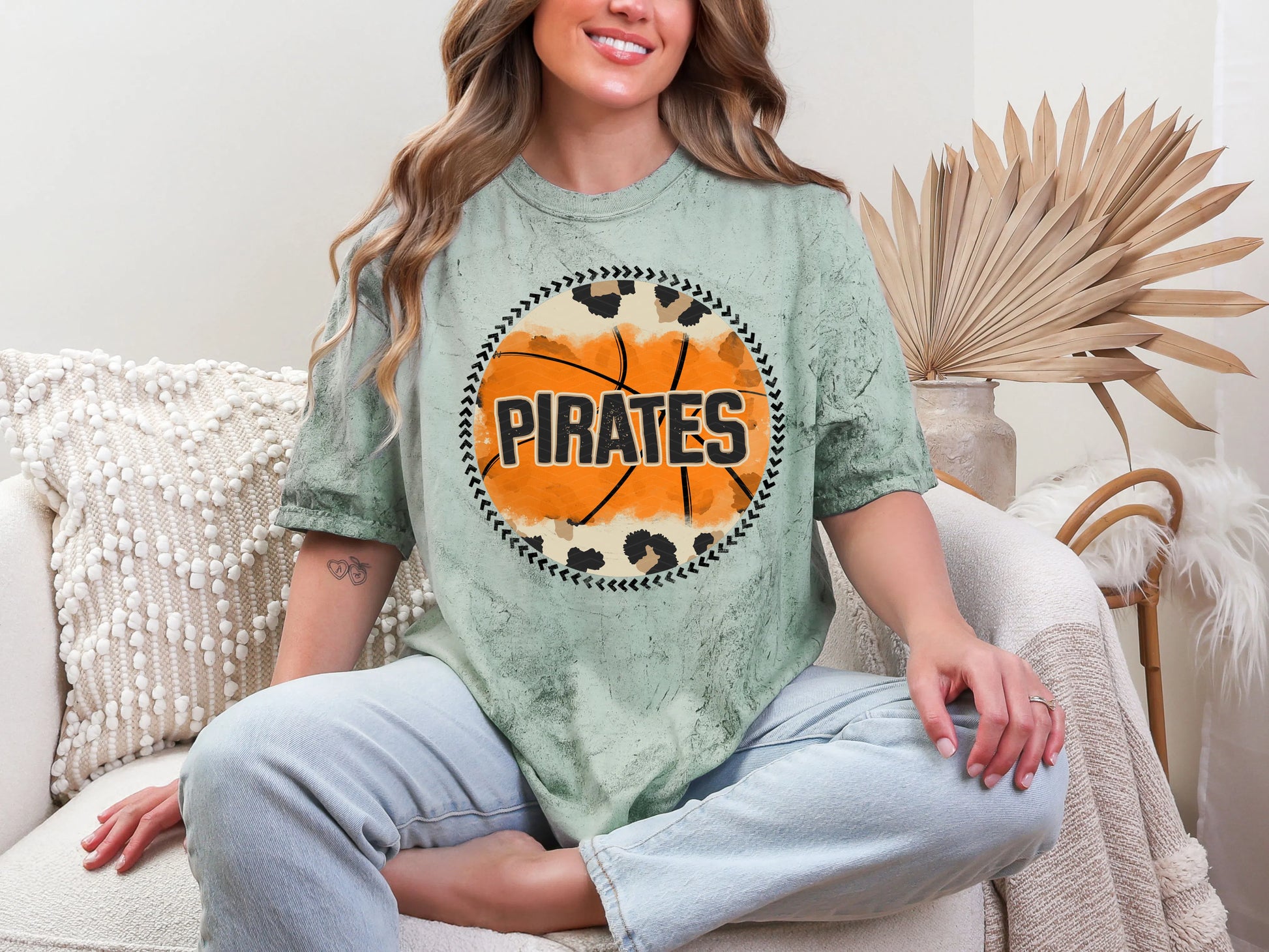 Leopard Basketball-Pirates DTF TRANSFER
