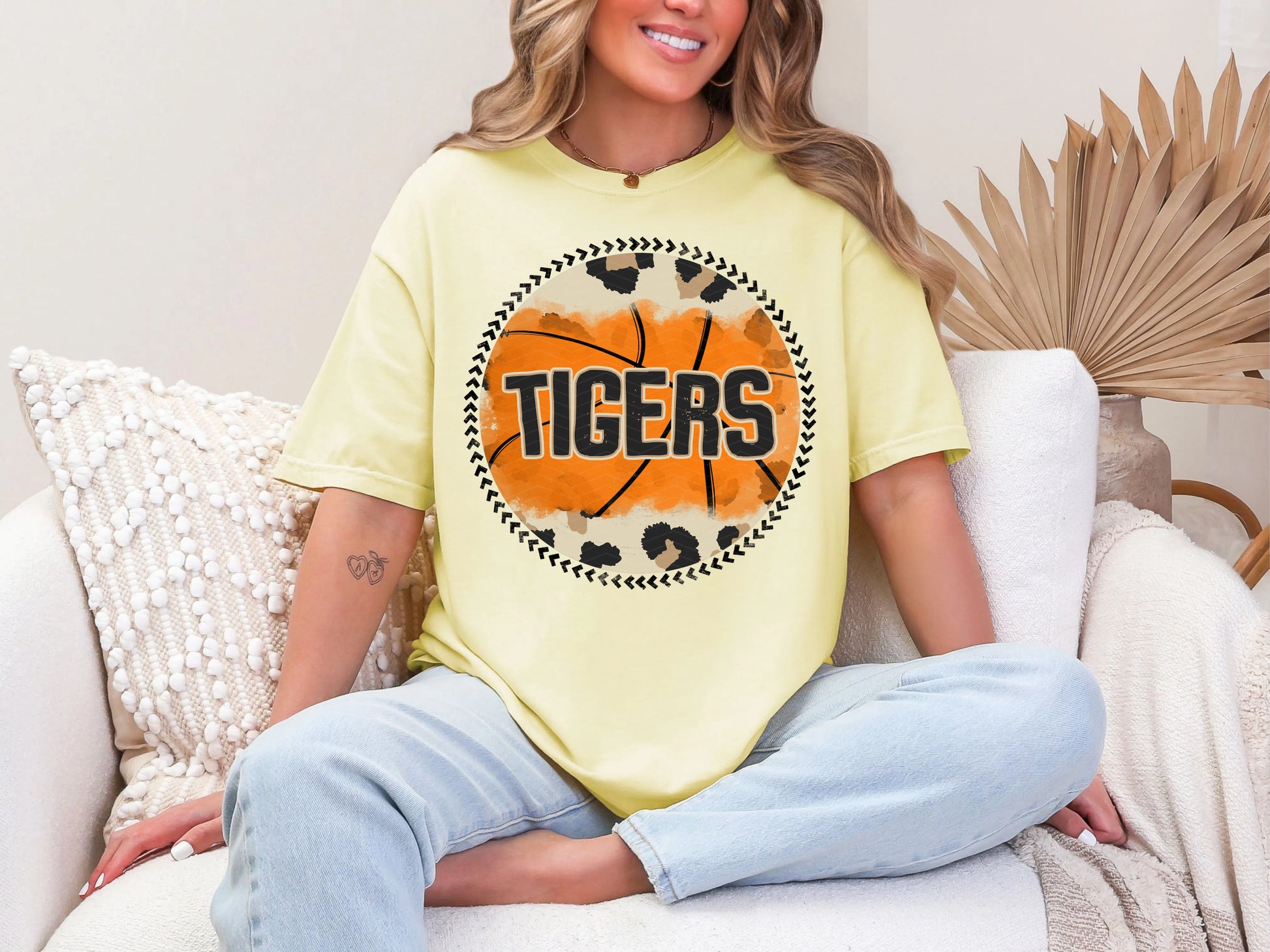 Leopard Basketball-Tigers DTF TRANSFER
