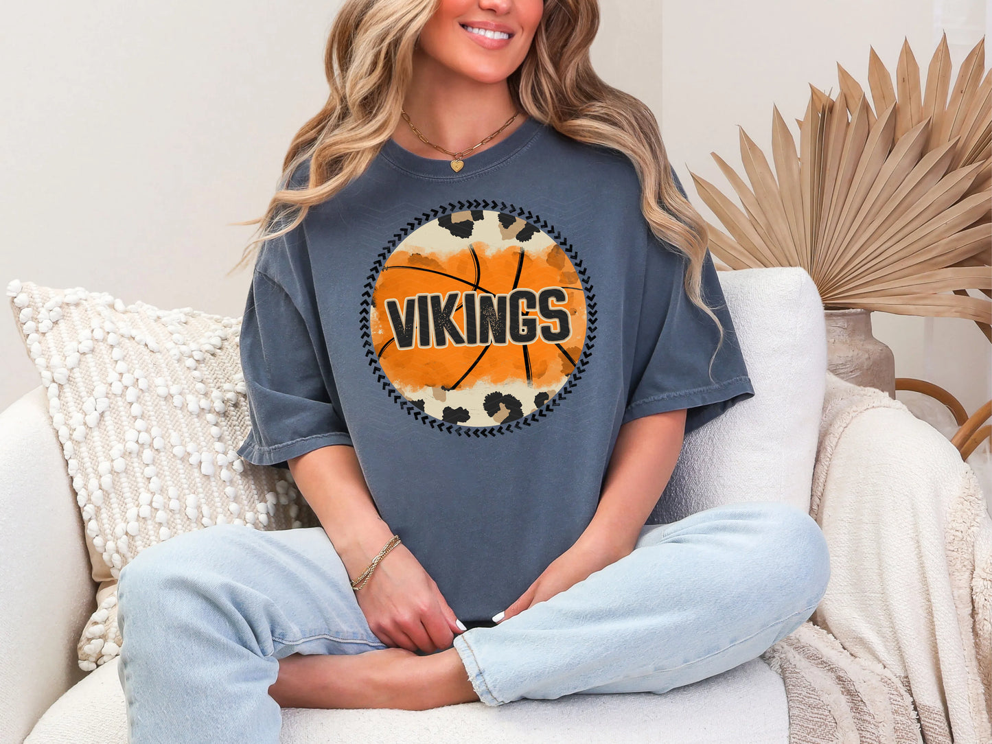 Leopard Basketball-Vikings DTF TRANSFER