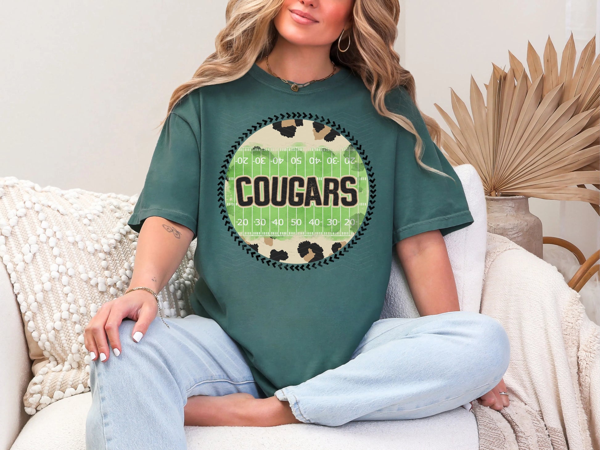 Leopard Football-Cougars DTF TRANSFER