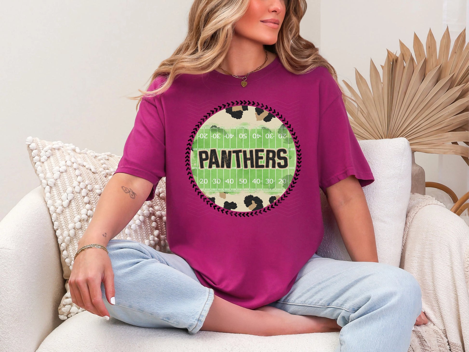 Leopard Football-Panthers DTF TRANSFER