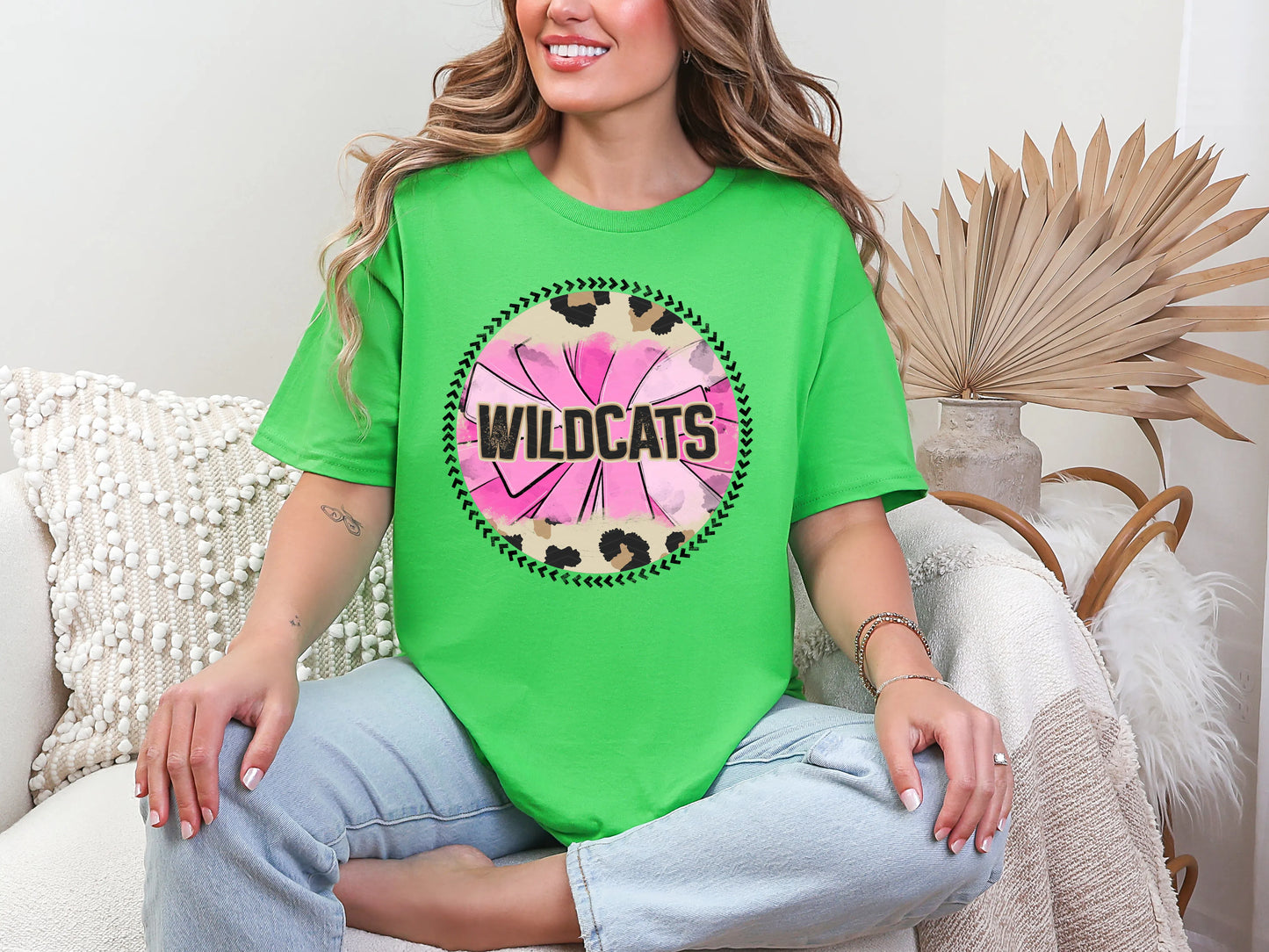 Leopard PomPom-Wildcats DTF TRANSFER