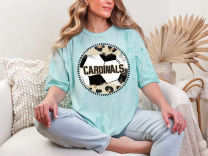 Leopard Soccer-Cardinals DTF TRANSFER