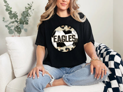 Leopard Soccer-Eagles DTF TRANSFER