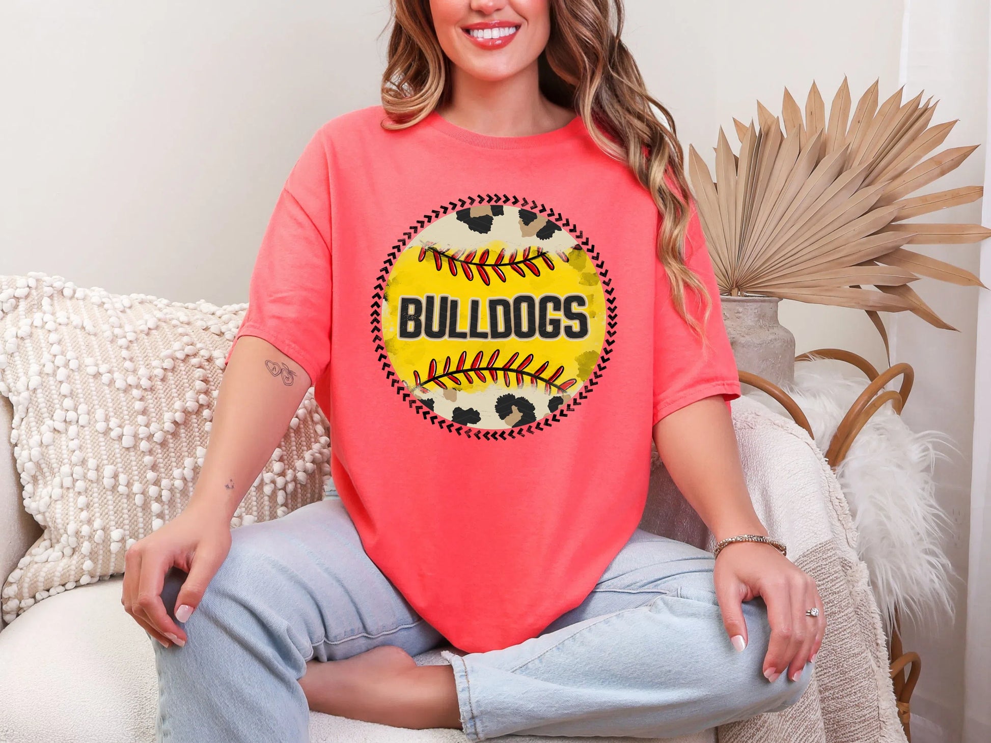 Leopard Softball-Bulldogs DTF TRANSFER