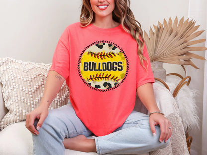 Leopard Softball-Bulldogs DTF TRANSFER