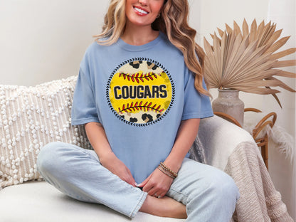 Leopard Softball-Cougars DTF TRANSFER