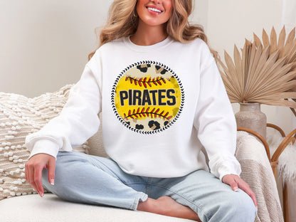Leopard Softball-Pirates DTF TRANSFER