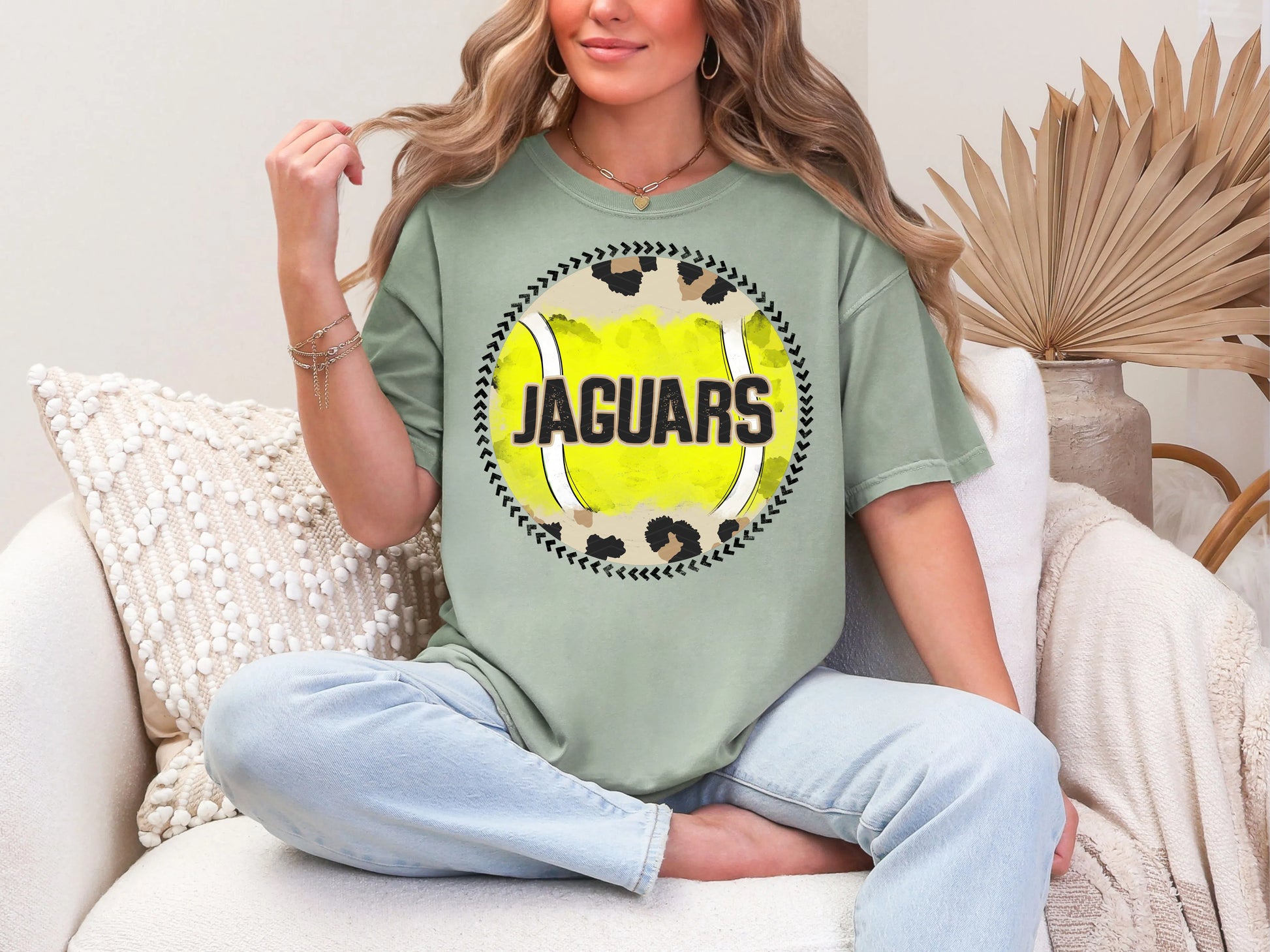 Leopard Tennis-Jaguars DTF TRANSFER