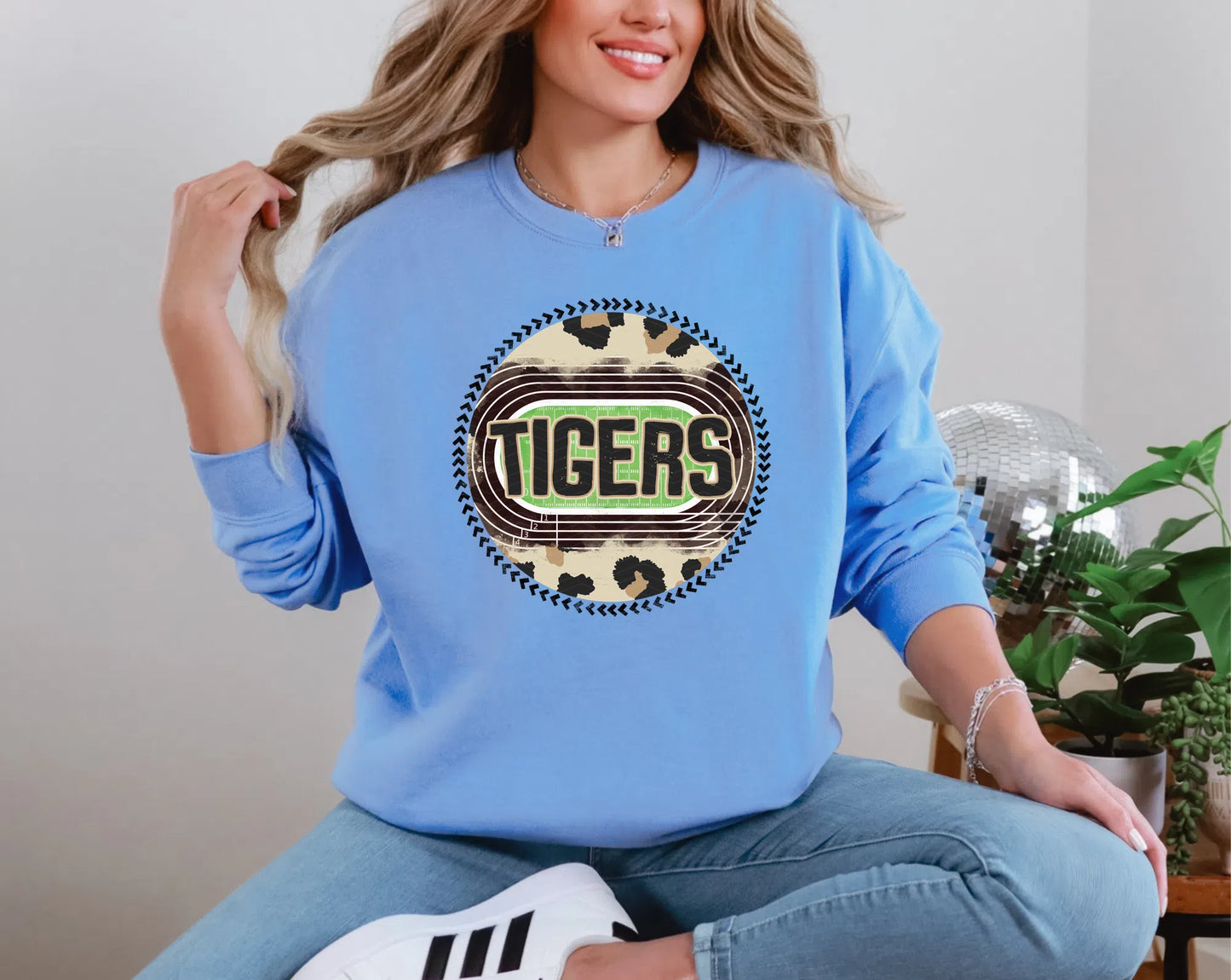 Leopard Track Field-Tigers DTF TRANSFER