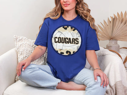 Leopard Volleyball-Cougars DTF TRANSFER
