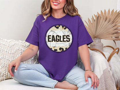 Leopard Volleyball-Eagles DTF TRANSFER