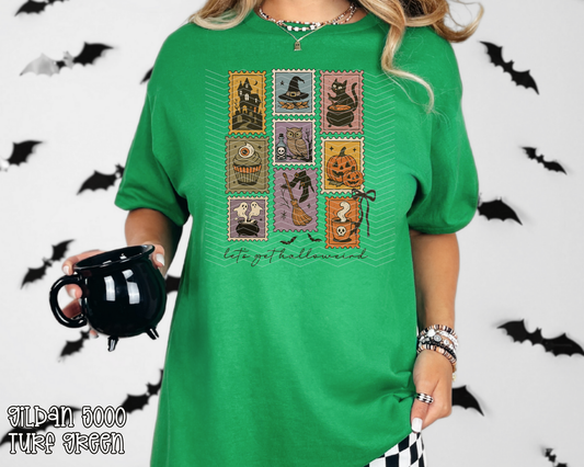 Let's Get Halloweird Stamps DTF TRANSFER