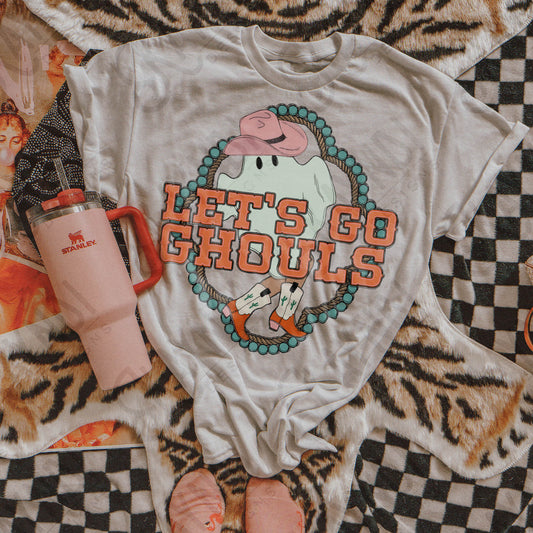 Let's Go Ghouls Turquoise Concho