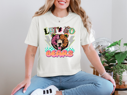 Lets Go Bear DTF TRANSFER