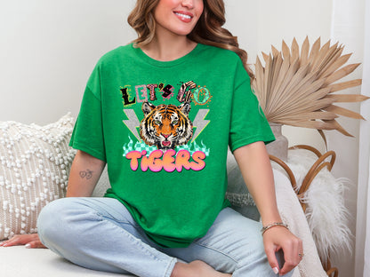 Lets Go Tigers DTF TRANSFER