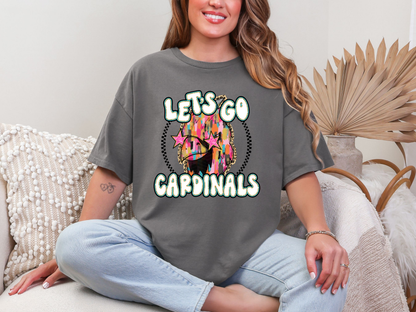 Lets Go cardinal DTF TRANSFER