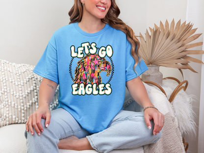 Lets Go eagle DTF TRANSFER
