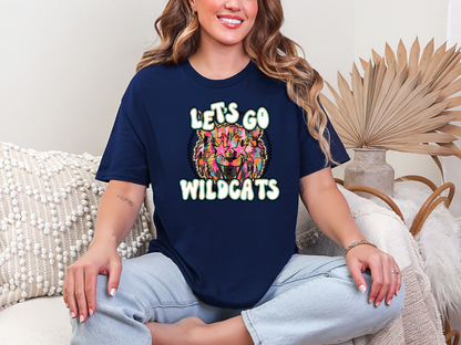 Lets Go wildcat DTF TRANSFER