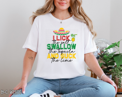 Lick Swallow and Suck