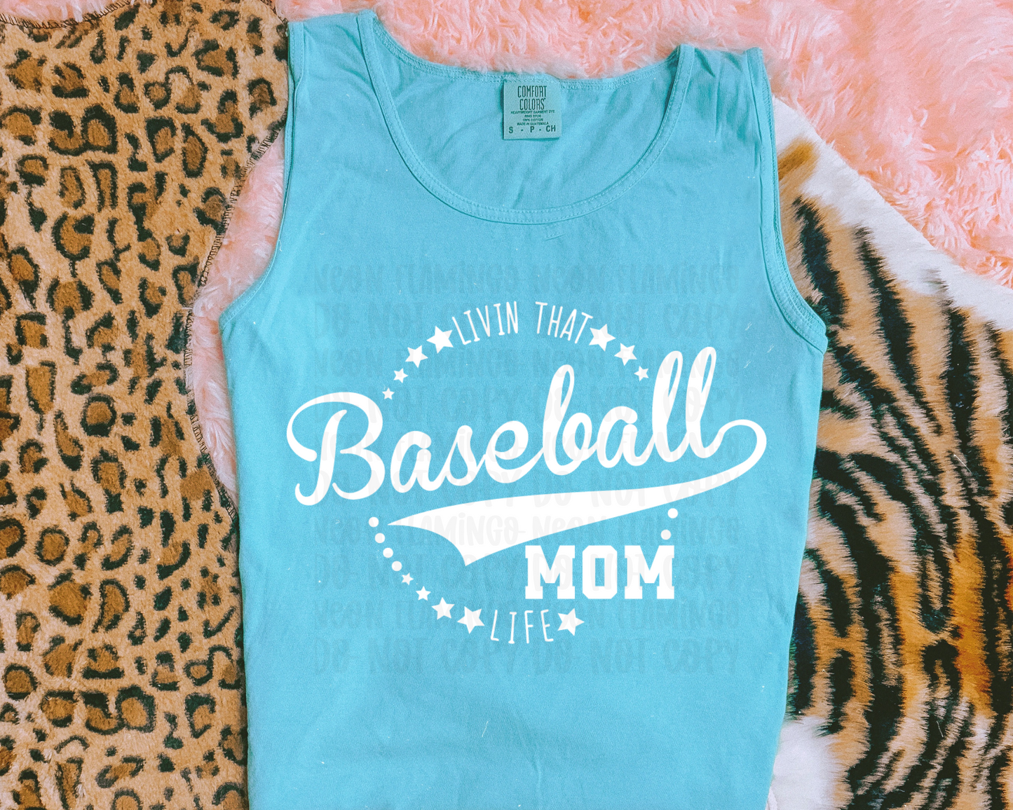 Livin' That Baseball Mom Life | Multiple Colors DTF TRANSFER