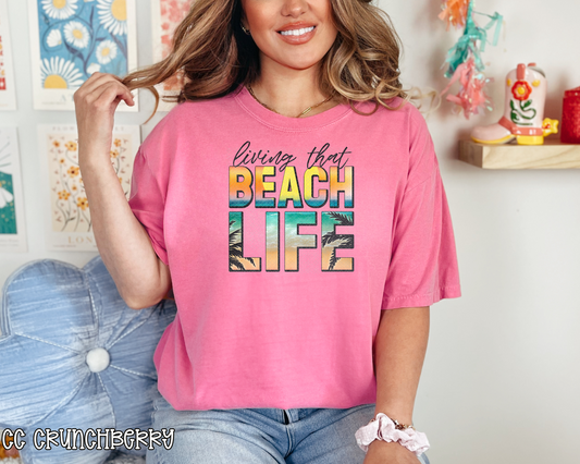 Livin' That Beach Life DTF TRANSFER