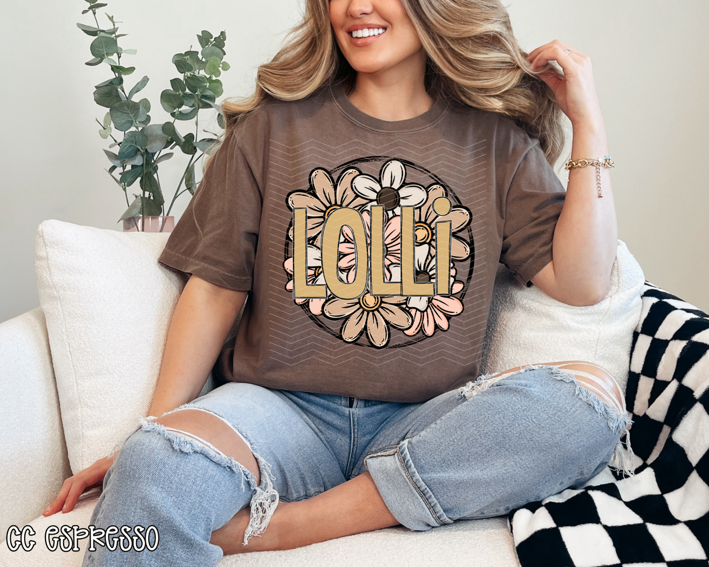 Lolli Neutral Florals DTF TRANSFER