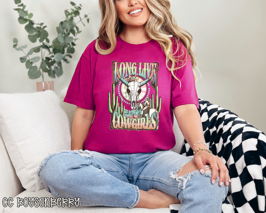 Long Live Cowgirls horse DTF TRANSFER