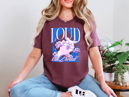 Loud and Proud Pink Wildcat DTF TRANSFER