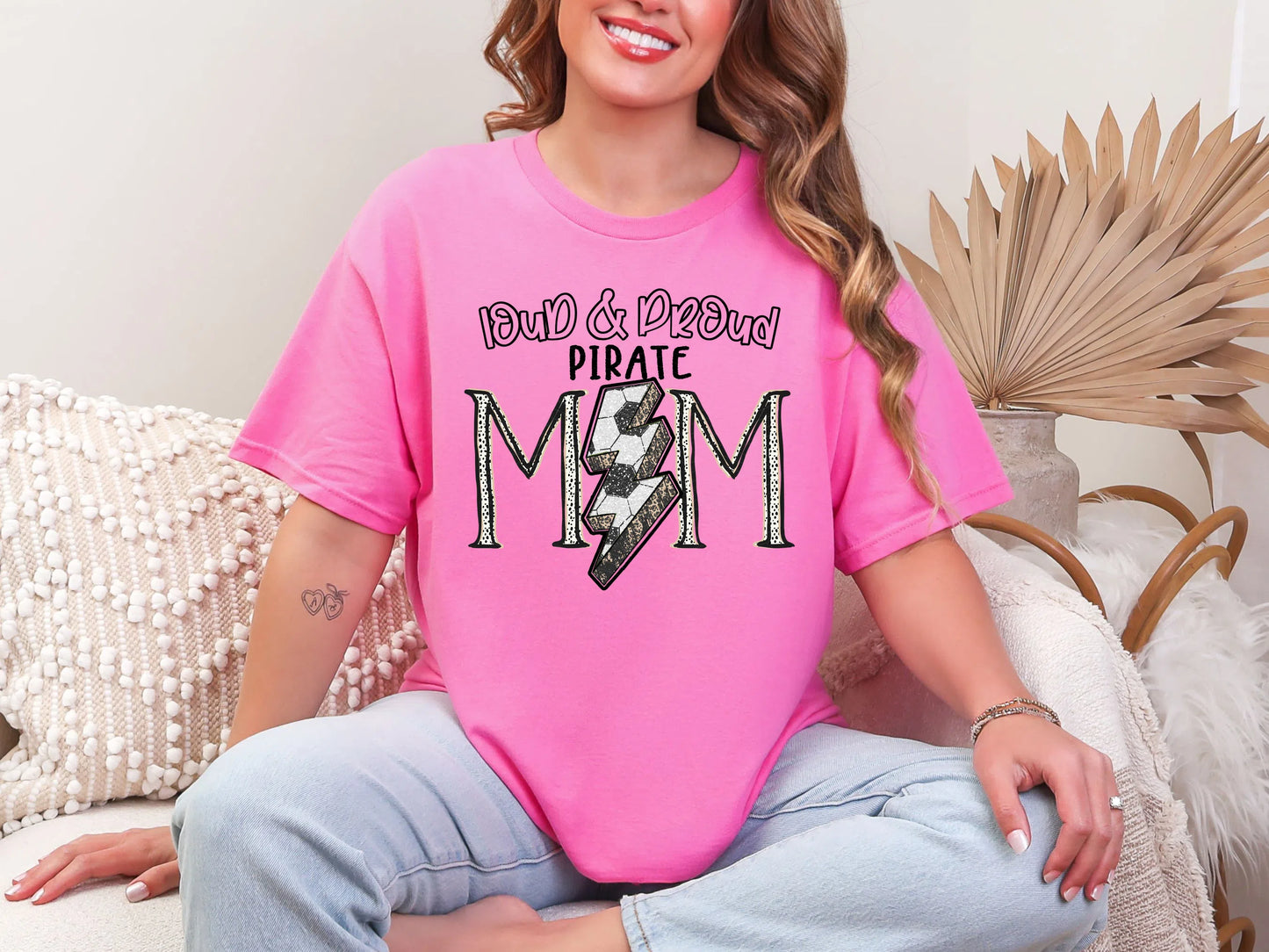 Loud and Proud Soccer Mom'pirate DTF TRANSFER