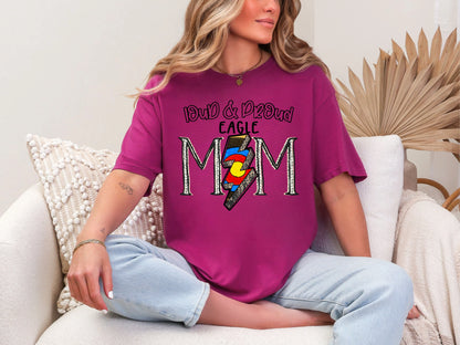 Loud and Proud Target Mom - eagle DTF TRANSFER
