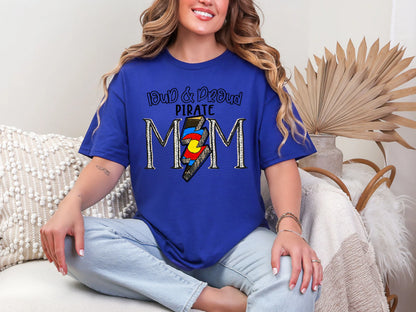 Loud and Proud Target Mom - pirate DTF TRANSFER