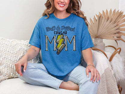 Loud and Proud Tennis Mom'cougar DTF TRANSFER