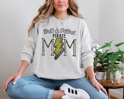 Loud and Proud Tennis Mom'pirate DTF TRANSFER