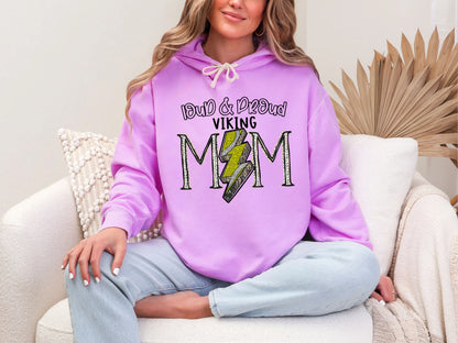 Loud and Proud Tennis Mom'viking DTF TRANSFER