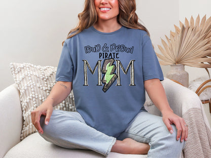 Loud and Proud Track Mom'pirate DTF TRANSFER