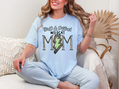 Loud and Proud Track Mom'wildcat DTF TRANSFER