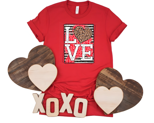 Love Box Leopard Stripe
