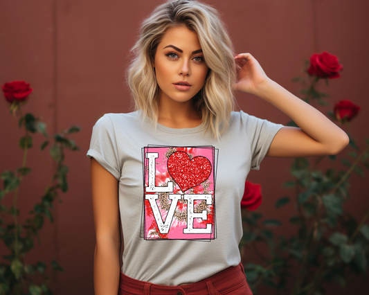 Love Box Leopard Tie-Dye