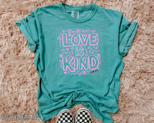 Love Is Kind pink
