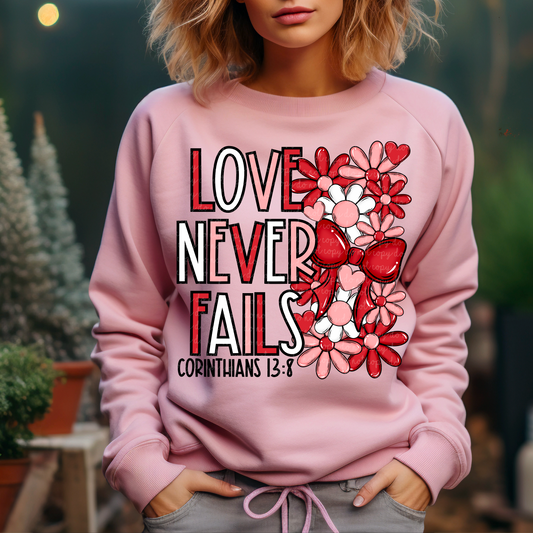 Love Never Fails Floral