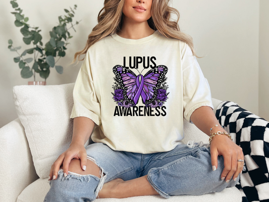 Lupus Awareness DTF TRANSFER