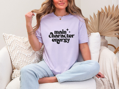 Main Character Energy DTF TRANSFER