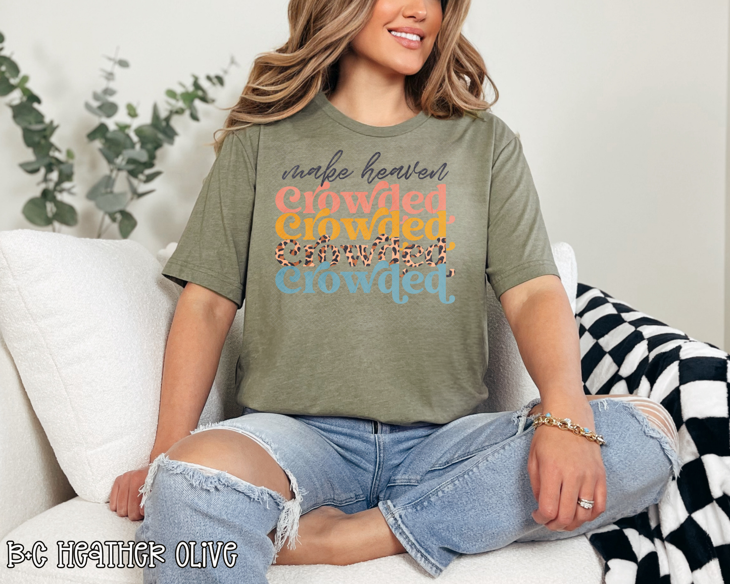 Make Heaven Crowded Stacked DTF TRANSFER