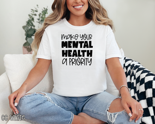 Make Your Mental Health A Priority